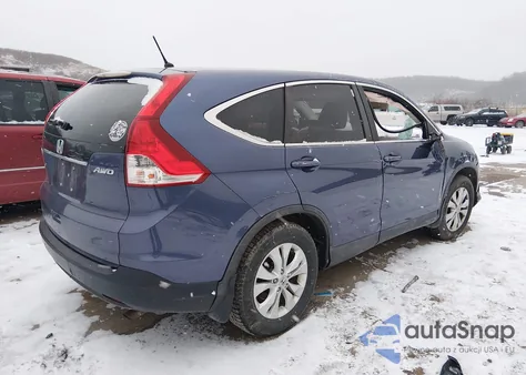 2013 Honda Cr-V Ex z USA, uszkodzony, nr VIN 2HKRM4H54DH644306